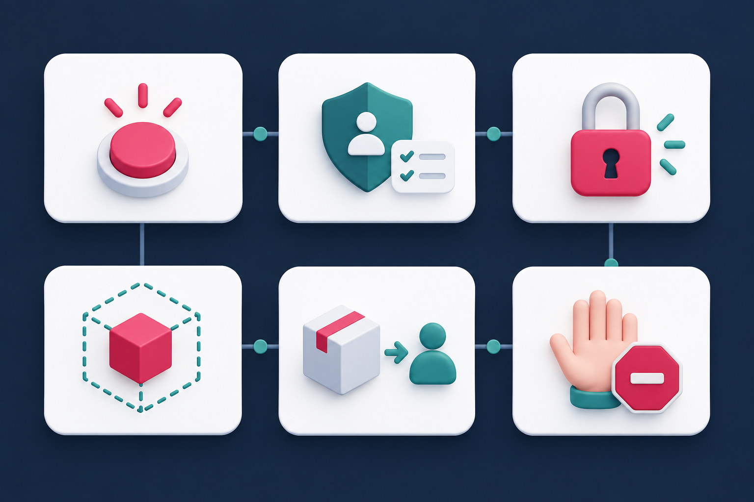 GitHub Agentic Workflow를 위한 6칸 실행 경계 카드
